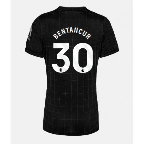 Billige Fotballdrakt Tottenham Hotspur Rodrigo Bentancur #30 Replika Bortedrakt Dame 2025-26 Kortermet Billige Fotballdrakt Tottenham Hotspur Rodrigo Bentancur #30 Replika Bortedrakt Dame 2025-26 Kortermet